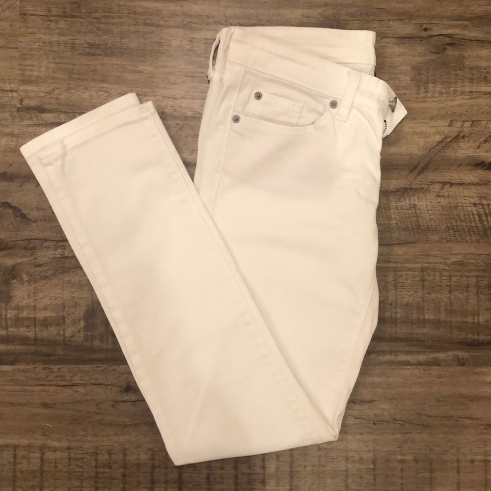 Gap Premium Skinny White Jeans
